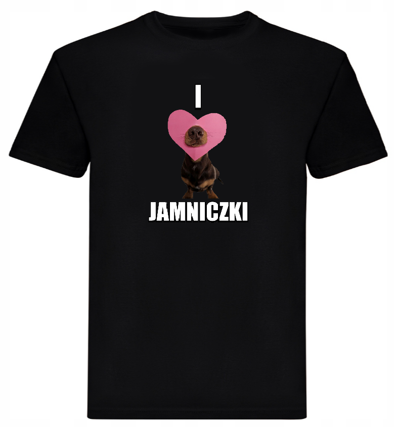 KOSZULKA I LOVE JAMNICZKI