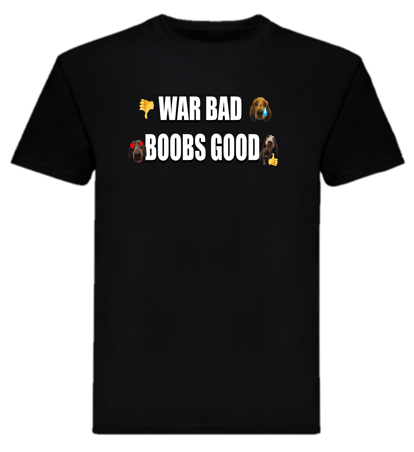 KOSZULKA WAR BAD BOOBS GOOD JAMNIK